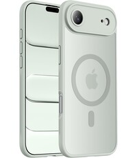 Ntech Hoesje Geschikt voor iPhone Air Hoesje Gray