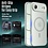 Ntech Hoesje Geschikt voor iPhone Air Hoesje Gray - Hoesje Geschikt voor MagSafe iPhone Air - Shockproof Back Cover met Lens beschermer