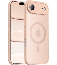Ntech Hoesje Geschikt voor iPhone Air Hoesje Pink Sand