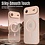 Ntech Hoesje Geschikt voor iPhone Air Hoesje Pink Sand - Hoesje Geschikt voor MagSafe iPhone Air - Shockproof Back Cover met Lens beschermer