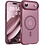 Ntech Hoesje Geschikt voor iPhone Air Hoesje Pruim - Hoesje Geschikt voor MagSafe iPhone Air - Shockproof Back Cover met Lens beschermer
