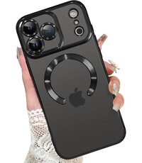 Ntech Magsafe Hoesje Geschikt voor iPhone 17 Pro hoesje Transparant