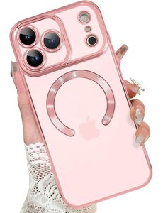 Ntech Magsafe Hoesje Geschikt voor iPhone 17 Pro hoesje Transparant