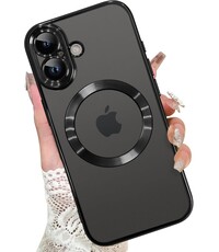 Ntech Magsafe Hoesje Geschikt voor iPhone 17 hoesje Transparant
