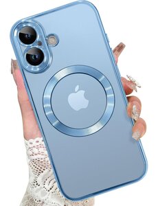 Ntech Magsafe Hoesje Geschikt voor iPhone 17 hoesje Transparant