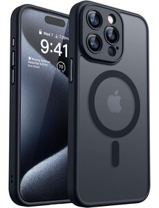 Ntech Hoesje Geschikt voor iPhone 15 Pro Hoesje Zwart