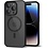 Ntech Ntech - Hoesje Geschikt voor iPhone 14 Pro Hoesje Mat Zwart – Transparant Bumper Hoes - Geschikt voor MagSafe hoesje iPhone 14 Pro  – Slank & Schokbestendig