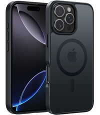 Ntech Ntech - Hoesje Geschikt voor iPhone 16 Pro Max Hoesje Mat Zwart