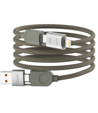Ntech usb c kabel - usb c naar usb c  -  240W 4 in 1 Magnetische Oplaadkabel