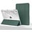 Ntech Hoes geschikt voor iPad 11 (2025) A16 11th Generation hoes Pine Groen - iPad 2022 10,9" 10e Generatie Smart Case met Harde Doorzichtige Achterkant en Pencil Slot