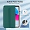 Ntech Hoes geschikt voor iPad 2025 hoes Pine Groen - iPad A16 hoes 11th Generation hoes  - iPad 2022 hoes Smart Case met Harde Doorzichtige Achterkant en Pencil Slot