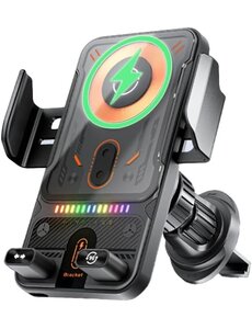 Ntech Telefoonhouders Auto met Draadloze Oplader 15W