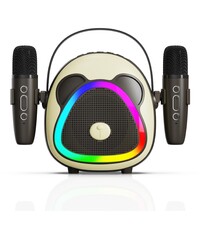 Ntech Karaoke Set vlinders -  karaoke microfoon kinderen Zwart Panda