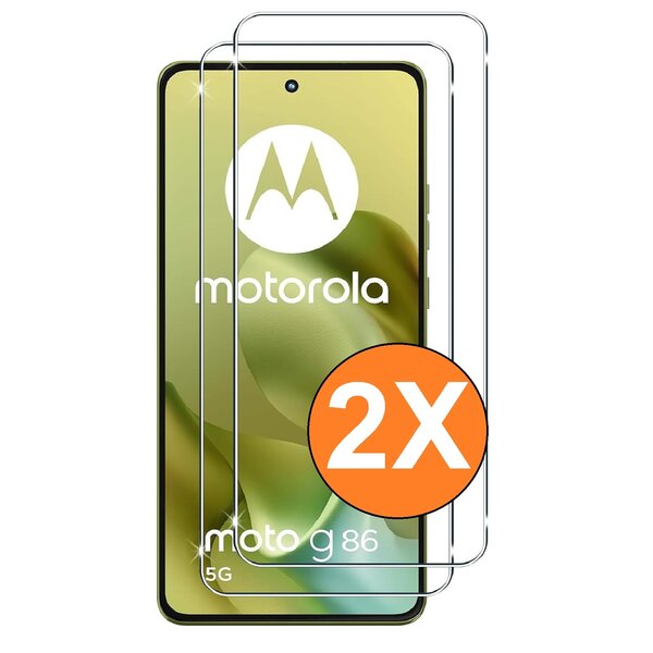 Ntech Screenprotector Geschikt voor Moto G86/G86 Power/Xiaomi 14T/14T Pro - Beschermglas - gehard glas – tempered glass - 2 Stuks