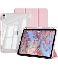 Ntech Hoes Geschikt voor iPad Air 11 inch hoes Rose Goud