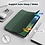 Ntech Hoes Geschikt voor iPad Air 2025 Pine Groen hoes Smart Case met Harde Doorzichtige Achterkant en Pencil Slot - ipad air 11 inch hoes - iPad Pro 11 Inch 2022/2021/2020/2018/ iPad Air 5th/4th Generation Tri Fold Tablet
