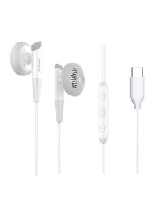 Ntech Ntech - oordopjes met Draad - NT - 04 Wit - USB C