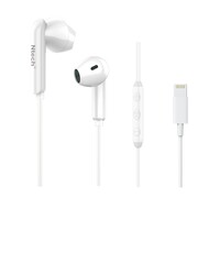 Ntech Ntech - Oortjes Geschikt voor iPhone met Lightning NT- 01 Wit