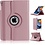 Ntech Hoes geschikt voor iPad 2025 hoes Rose Goud -iPad A16 hoes 11th Generation 11 Inch 2025 draaibare bookcase 360° Case met USB C Adapter - USB C oplader- Slim Snellader 20W Met USB C Kabel 1m - Ntech COMBI-SET