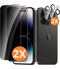 Ntech Privacy screenprotector Geschikt voor iPhone 14 Pro Max