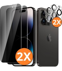 Ntech Privacy screenprotector Geschikt voor iPhone 14 Pro