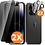 Ntech Privacy screenprotector Geschikt voor iPhone 14 Pro - screenprotector Privacy Met iPhone 14 Pro camera lens - Complete bescherming voor iPhone 14 Pro – scherm en camera in één set - 2X