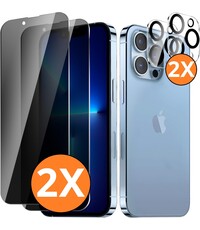 Ntech Privacy screenprotector Geschikt voor iPhone 13 Pro