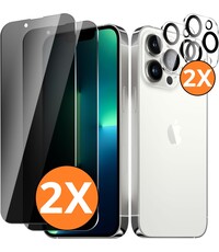 Ntech Privacy screenprotector Geschikt voor iPhone 13 Pro Max