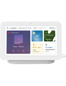 Google Google Nest Hub (2e generatie) - Chalk