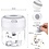 Ntech Ntech - Mini foodprocessor  Wit - Foodprocessor - Groentesnijder 250ML - vegetable chopper USB oplaadbaar
