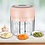 Ntech Ntech - Mini foodprocessor  Roze - Foodprocessor - Groentesnijder 250ML - vegetable chopper USB oplaadbaar