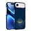 Ntech Hoesje Geschikt voor iPhone Air Hoesje Blauw Sunset - Carbon Hoesje Geschikt voor MagSafe iPhone 17 Air - Shockproof Back Cover