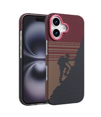 Ntech Hoesje Geschikt voor iPhone 16 Plus Hoesje Rood