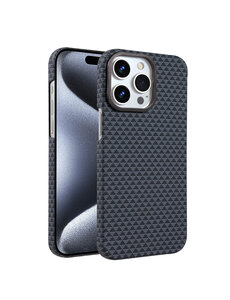 Ntech Hoesje Geschikt voor iPhone 15 Pro Hoesje Zwart