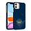 Ntech Hoesje Geschikt voor iPhone 15 Hoesje Blauw Sunset - Carbon Hoesje Geschikt voor MagSafe iPhone 15 - Shockproof Back Cover