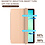 Ntech Hoes Geschikt voor Samsung Galaxy Tab A11 Plus hoes  Rose Goud – Tablet hoes tri-fold bookcase met auto/wake functie