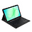 Ntech Ntech - Hoes Toetsenbord Geschikt voor Samsung Galaxy Tab A11 Plus Hoes Navy / Beschermhoes Galaxy Tab A9 Plus bluetooth toetsenbord QWERTY - Coverhoesje met Touchpad Muis Pencil Houder - Smart Folio Keyboard