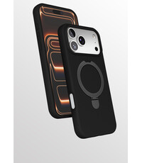 Ntech Hoesje Geschikt voor iPhone 17 Pro Max hoesje zacht siliconen Zwart