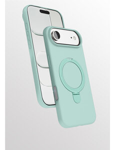 Ntech Hoesje Geschikt voor iPhone Air hoesje zacht siliconen Mint Groen