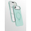 Ntech Hoesje Geschikt voor iPhone Air hoesje zacht siliconen Mint Groen - Liquid Backcover ring hoesje Geschikt voor Magsafe