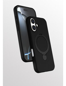 Ntech Hoesje Geschikt voor iPhone 17 hoesje zacht siliconen Zwart