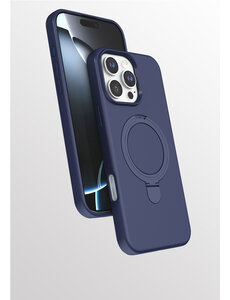 Ntech Hoesje Geschikt voor iPhone 16 Pro  hoesje zacht siliconen Navy