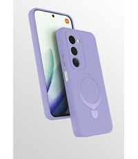 Ntech Hoesje Geschikt voor Xiaomi Redmi 15 4G hoesje zacht siliconen Lila