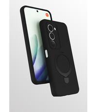 Ntech Hoesje Geschikt voor Xiaomi Redmi 15 4G hoesje zacht siliconen Zwart