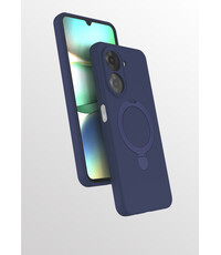 Ntech Hoesje Geschikt voor Xiaomi Redmi A5 4G hoesje zacht siliconen Navy