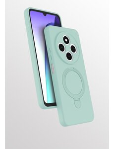 Ntech Hoesje Geschikt voor Xiaomi Redmi 14C hoesje zacht siliconen Mint Groen