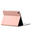 Ntech Hoes met Toetsenbord Geschikt voor Samsung Galaxy Tab A9 Plus / A11 Plus Hoes Rose Goud - Toetsenbord hoesje - Bluetooth Keyboard