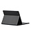 Ntech Hoes met Toetsenbord Geschikt voor Samsung Galaxy Tab A9 Plus / A11 Plus Hoes Zwart - Toetsenbord hoesje - Bluetooth Keyboard