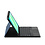 Ntech Hoes met Toetsenbord Zwart Geschikt voor Samsung Galaxy Tab A9 Plus / A11 Plus Hoes - Toetsenbord hoesje - Bluetooth Keyboard
