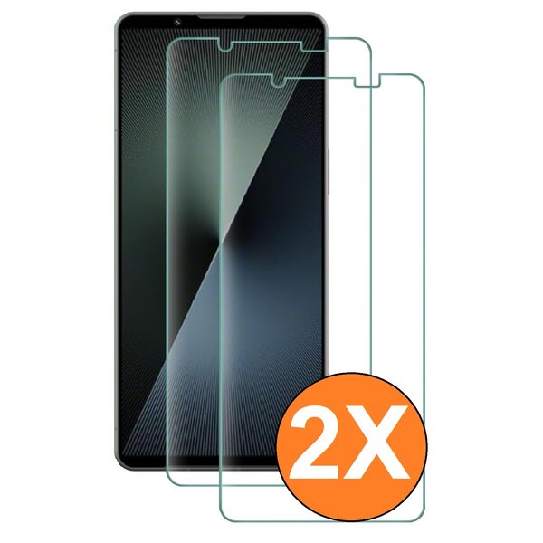 Ntech Screenprotector Geschikt voor Sony Xperia 1 VII (2025) /Sony Xperia 1 VI - Beschermglas - gehard glas – tempered glass - 2 Stuks